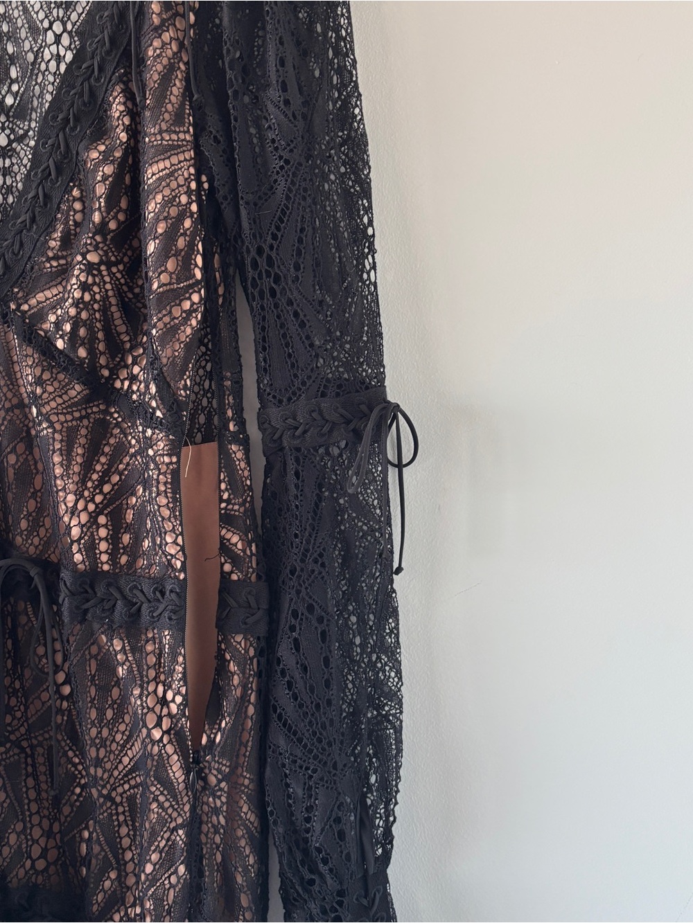 For Love & Lemons Bright Lights Lace Mini Dress - Picture 9 of 11